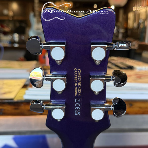 Gretsch Streamliner Jet - 6-String Electric Guitar - Nightshade Purple Gloss Finish