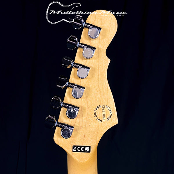 G&L Tribute Legacy - Left-Handed Electric Guitar - 3-Tone Sunburst Gloss Finish