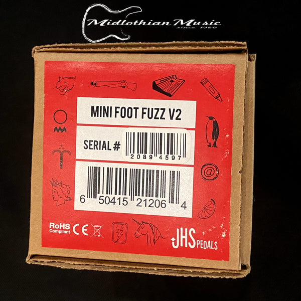 JHS - Mini Foot Fuzz V2 - Effect Pedal USED