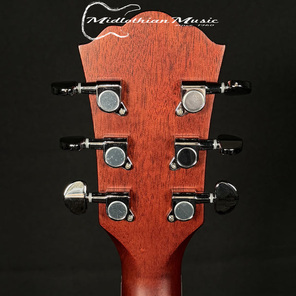 Washburn - Deep Forest Burl - 6-String Dreadnought Acoustic Guitar - Amber Fade Gloss