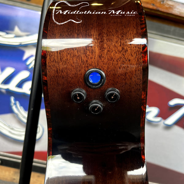 Breedlove - Organic Performer Pro Dreadnought Concerto CE Acoustic-Electric Guitar w/Case - Aged Toner & Suede Burst Back Finish