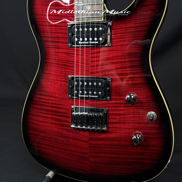 Fender - 2014/15 Special-Edition - Custom Telecaster - FMT HH - Black Cherry Burst USED