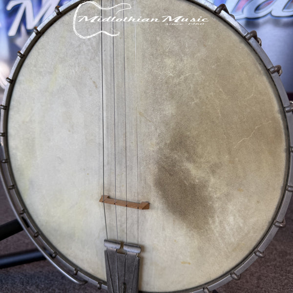 Vega Style M Tubaphone 1909 - 4-String Banjo w/Original Case & Accessories USED