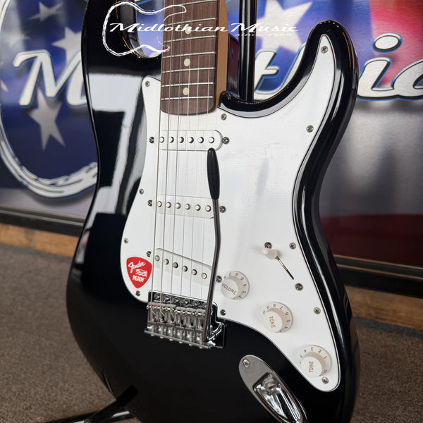 Fender 1999 MIM Stratocaster - Black Gloss Finish w/SKB Case USED