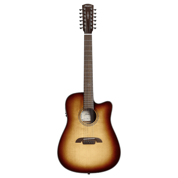 Alvarez - AD60CE - Artist Series - 12-String Acoustic-Electric Guitar - Shadowburst Gloss Finish