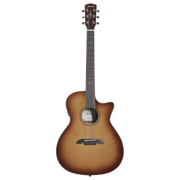 Alvarez - AEG95ce Artist Elite Series Acoustic-Electric Guitar - Shadowburst Gloss Finish