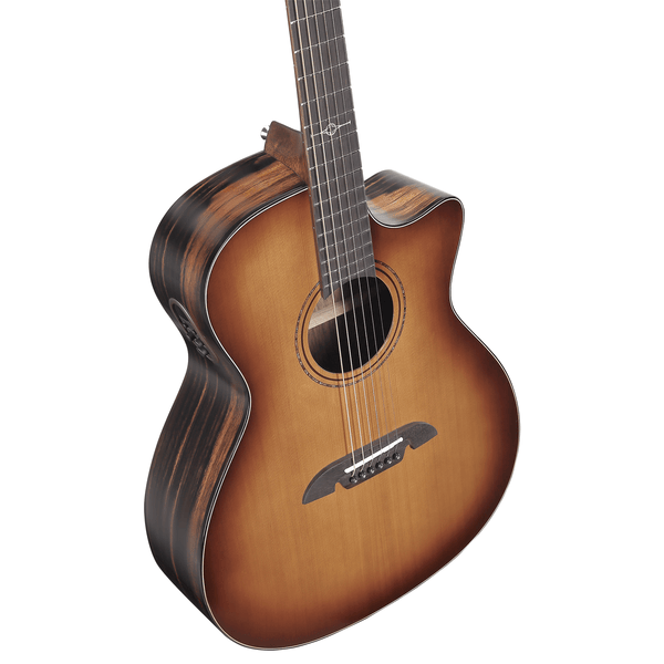 Alvarez - AEG95ce Artist Elite Series Acoustic-Electric Guitar - Shadowburst Gloss Finish