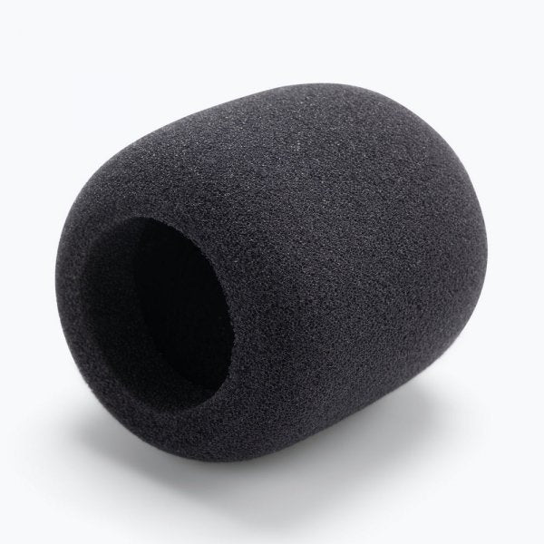 On-Stage ASWS58-B - Foam Windscreen For Microphones - Black Finish