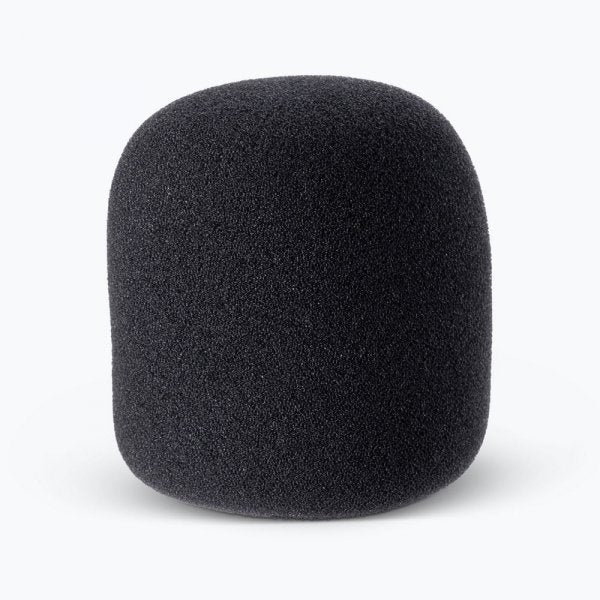 On-Stage ASWS58-B - Foam Windscreen For Microphones - Black Finish