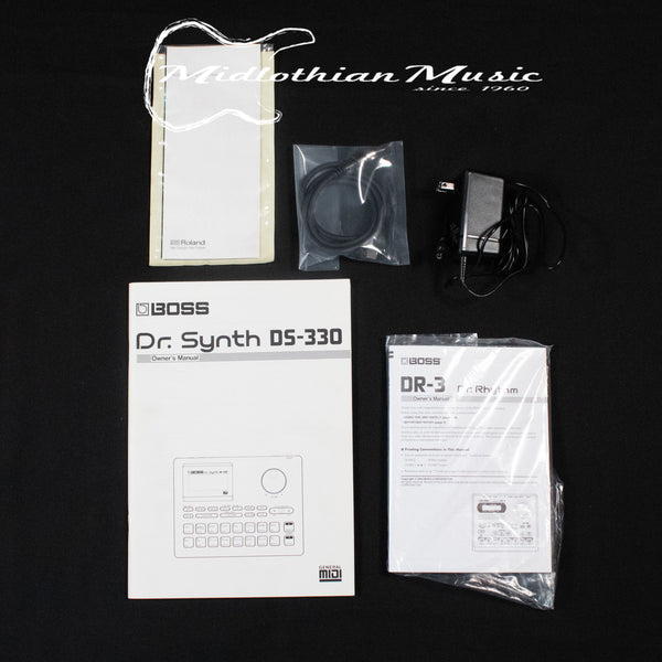 BOSS DR-3 Dr. Rhythm Pedal w/Original Box + Power + Paperwork USED
