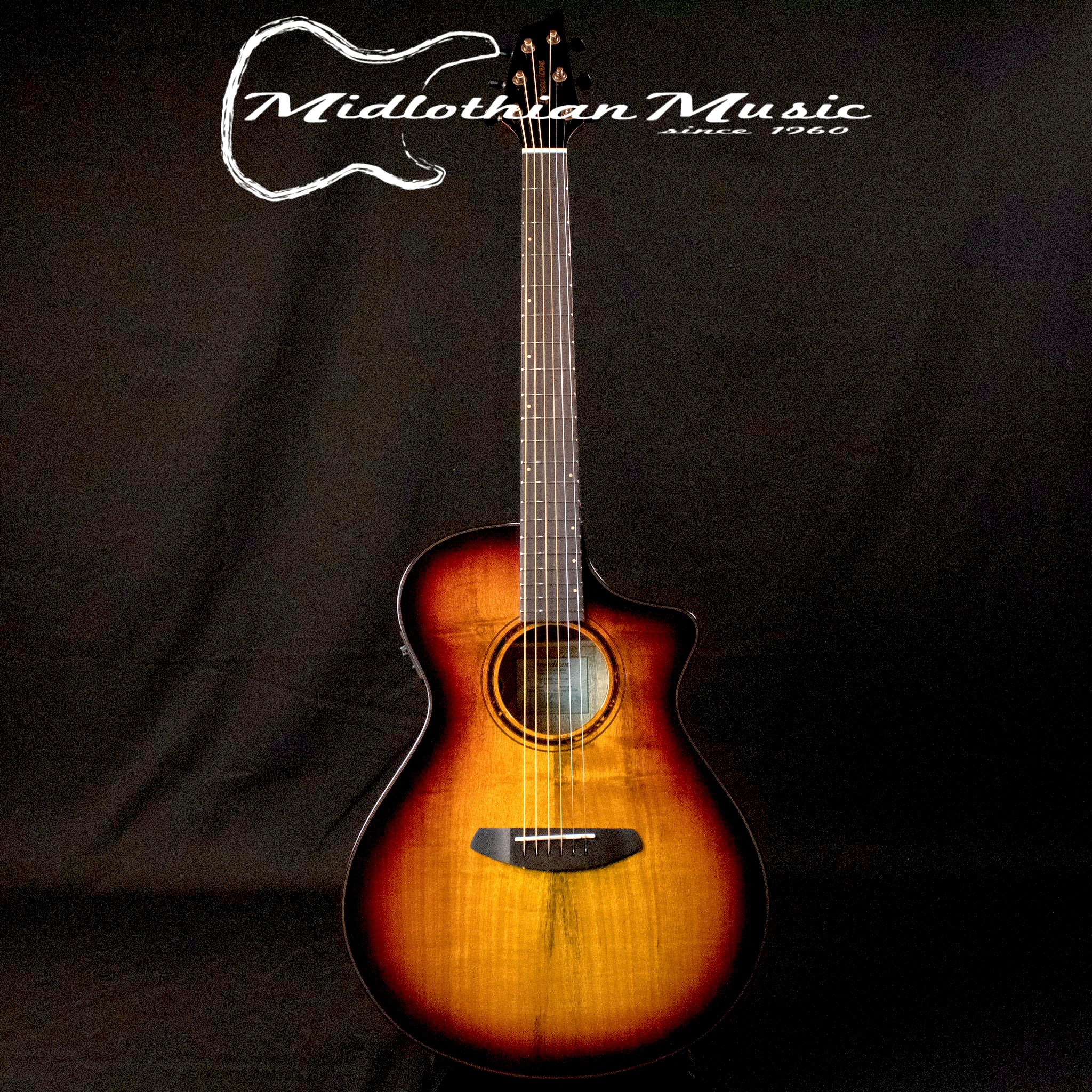Breedlove ECO Collection - Pursuit Exotic S Concert CE - Acoustic-Electric Guitar - Canyon Burst Finish