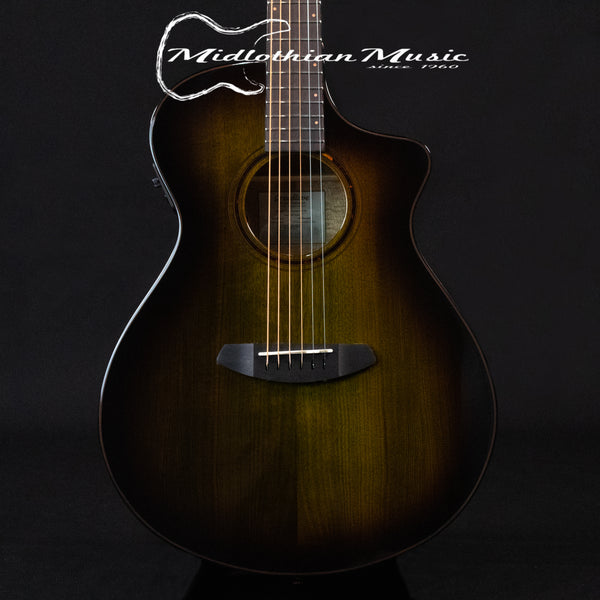 Breedlove Limited-Edition Pursuit Exotic Concert - Acoustic-Electric Guitar - Earthsong Burst Gloss Finish