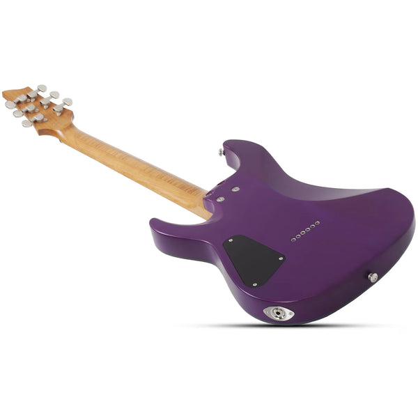 Schecter - C-1 Standard Plus - 6-String Electric Guitar - Purple Burst Satin Finish