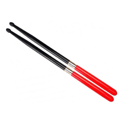 Aquarian Lites - 3A Graphite Sticks w/Grips - Red/Black/Silver Finish (1 Pair)