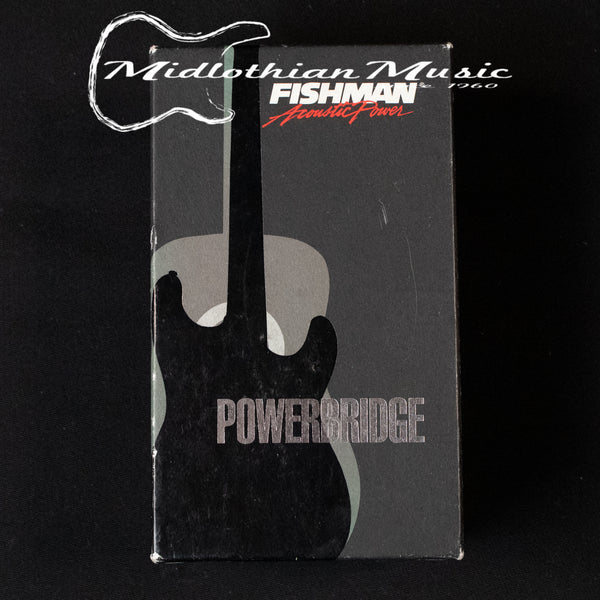 Fishman Powerbridge AST Model Chrome (American Standard Tele Style) Bridge/Pickup System USED