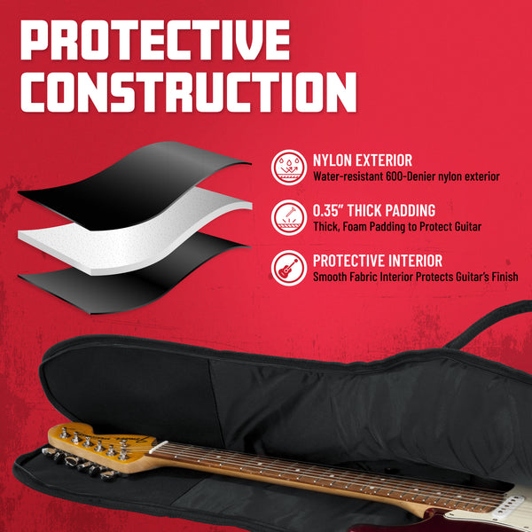 Gator - Mini Electric Guitar Gig Bag (GBE-MINI-ELEC) - For 3/4 Or 1/2 Size Electric Guitars