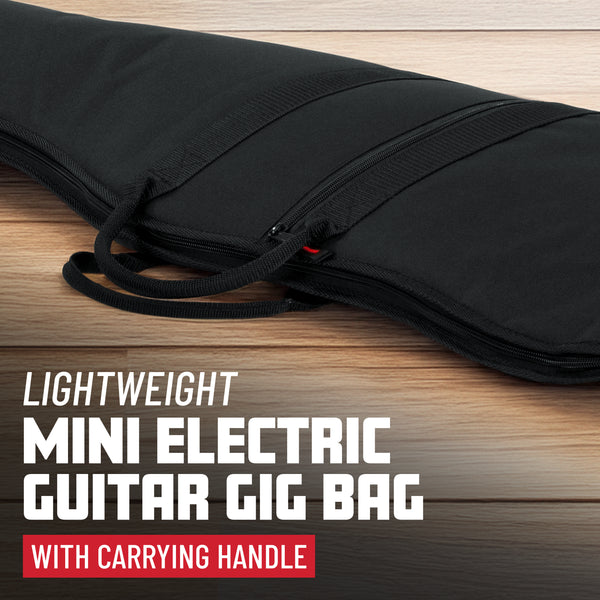 Gator - Mini Electric Guitar Gig Bag (GBE-MINI-ELEC) - For 3/4 Or 1/2 Size Electric Guitars
