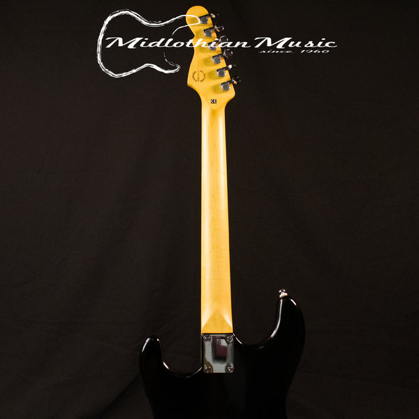 G&L Tribute Legacy Electric Guitar w/Black Pickguard - Gloss Black Finish