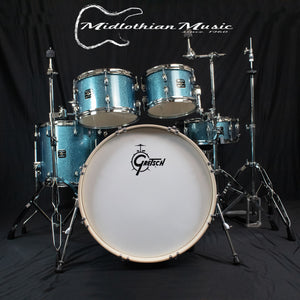 Gretsch Energy 5 Piece Drum Kit - Blue Sparkle Finish