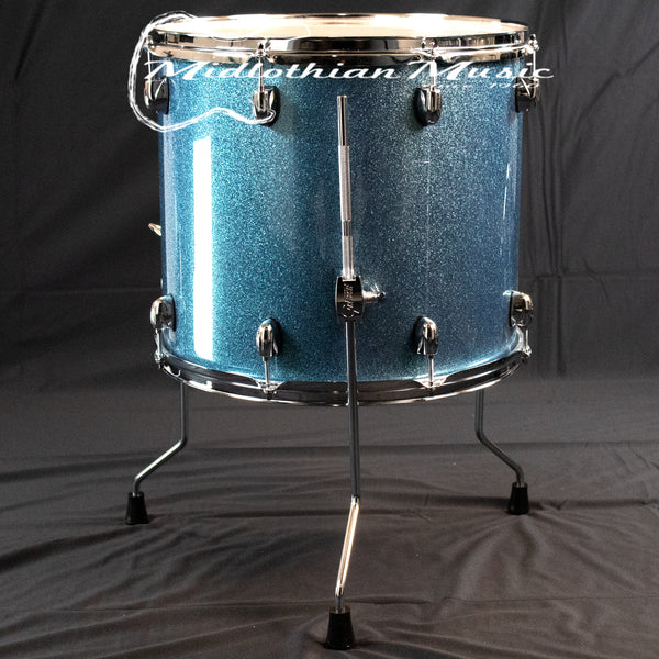Gretsch Energy 5 Piece Drum Kit - Blue Sparkle Finish (Throne & Cymbals Not Included)
