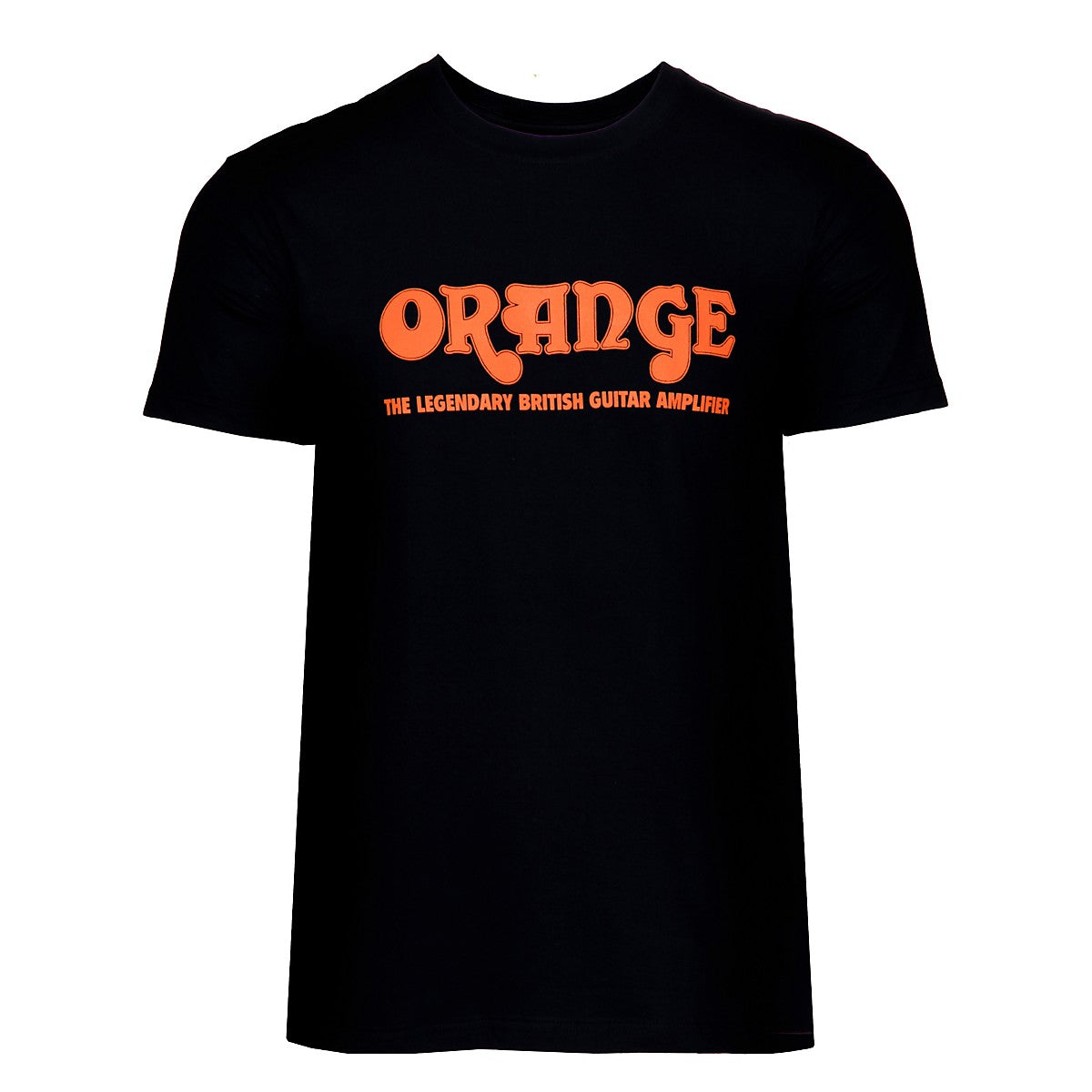 Orange Amplifiers Retro Black T-Shirt