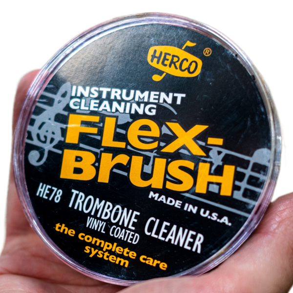 Herco - HE78 - Trombone Cleaner - Vinyl Coated Flex Brush