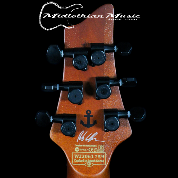 Schecter C-1 Rob Scallon Electric Guitar - Satin Dark Roast Finish