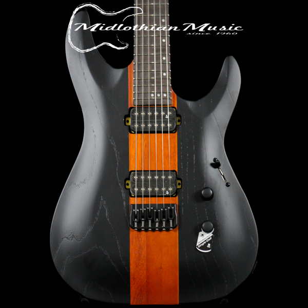 Schecter C-1 Rob Scallon Electric Guitar - Satin Dark Roast Finish