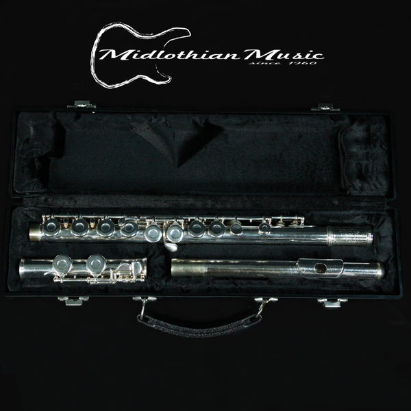Armstrong 104 Silver-Plated Closed Hole Flute USA #T9706 Pre-Owned
