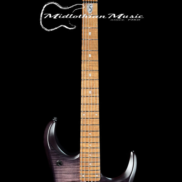 Ernie Ball Music Man USA - JP15 Electric Guitar - Translucent Black Flame Satin Finish w/Softshell Case