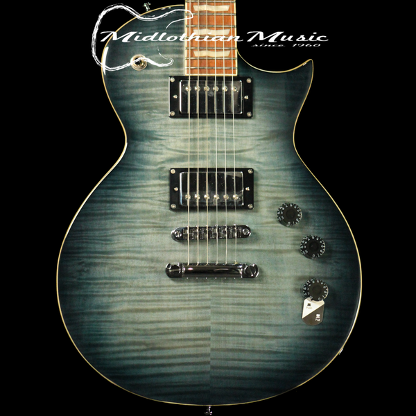 ESP LTD EC-256FM - Electric Guitar - See Through Cobalt Blue Gloss Finish