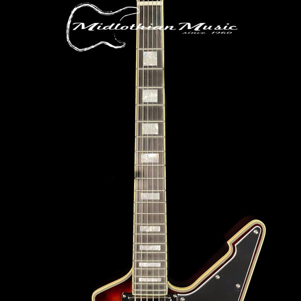 Schecter E-1 Custom Special Edition Electric Guitar - Vintage Sunburst Gloss Finish