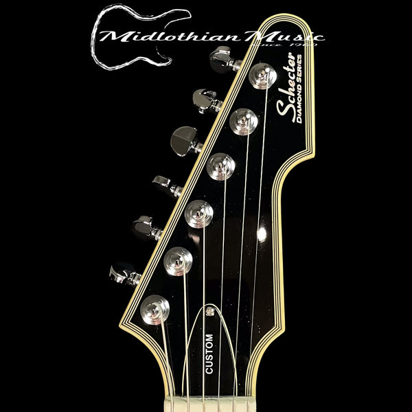 Schecter E-1 Custom Special Edition Electric Guitar - Vintage Sunburst Gloss Finish