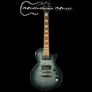 ESP LTD EC-256FM - Electric Guitar - See Through Cobalt Blue Gloss Finish