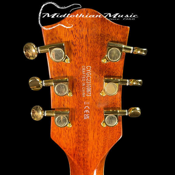 Gretsch Electromatic Pristine LTD - Center Block Double-Cut Semi-Hollow Electric Guitar w/Bigsby - Petrol Blue Finish
