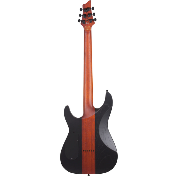 Schecter C-1 Rob Scallon Electric Guitar - Satin Dark Roast Finish