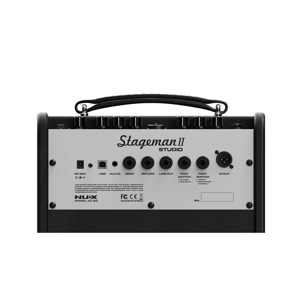 NUX - Stageman II Studio AC-60 - 60 Watt 1x6.5" - Acoustic Guitar Combo Amp