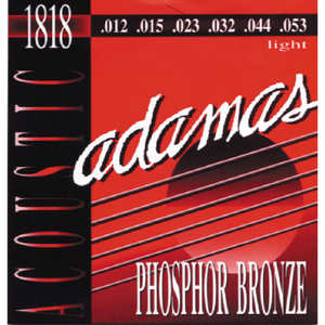 Adamas 1818 Phosphor Bronze Light 12-53 - Acoustic Guitar Strings