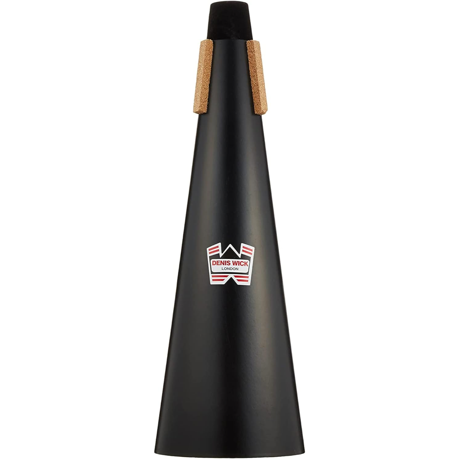 Denis Wick Synthetic Straight Mute For Trombone - 7.5 x 4 x 20" - Black Finish (DW5572)