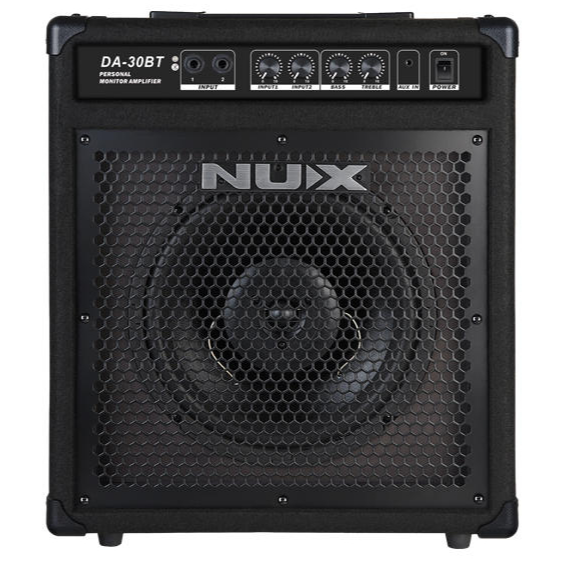 NUX DA-30BT Personal Monitor Amplifier - 30 Watts - Black Finish