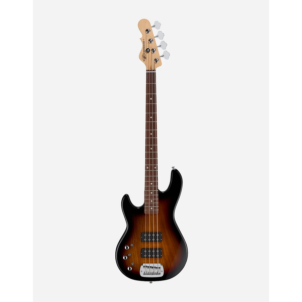 G&L Tribute L2000 - Left-Handed Electric Bass - 3-Tone Sunburst Finish (200604774) @7.4lbs