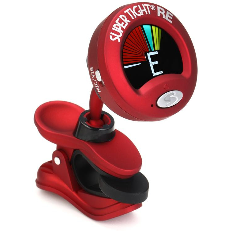 Snark ST-2 Super Tight Chromatic All-Instrument Tuner (Rechargeable) (Red Finish)
