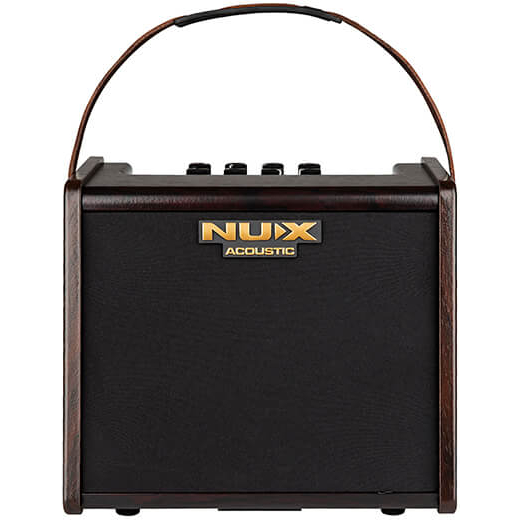 NUX AC-25 - 25-Watt - 1x6.5" - Acoustic Guitar Portable Battery Operated Combo Amp