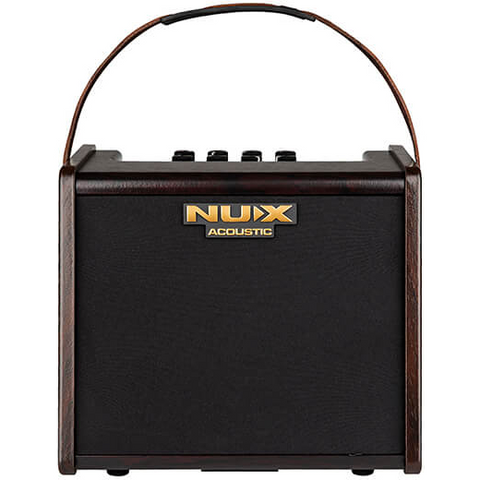 NUX AC-25 - 25-Watt - 1x6.5" - Acoustic Guitar Portable Battery Operated Combo Amp