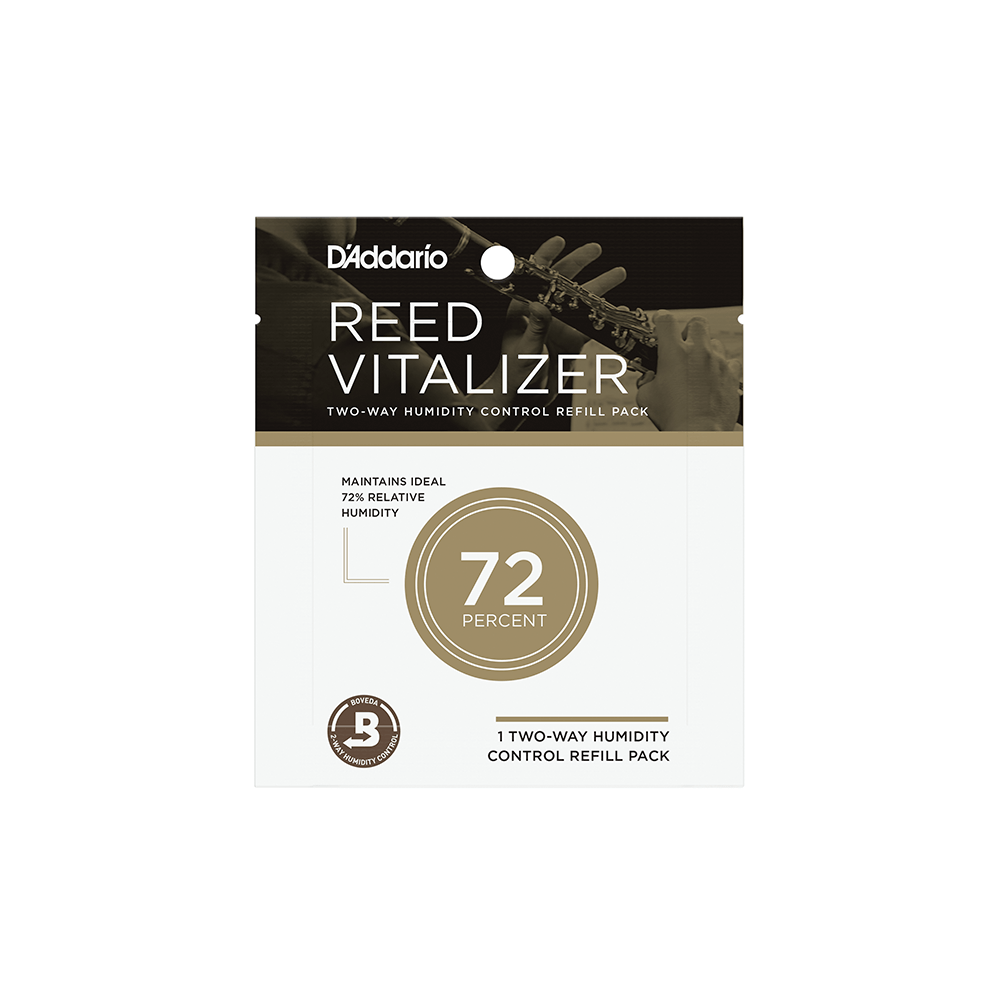 D'Addario Reed Vitalizer Two-Way Humidity Control Refill Pack 72%