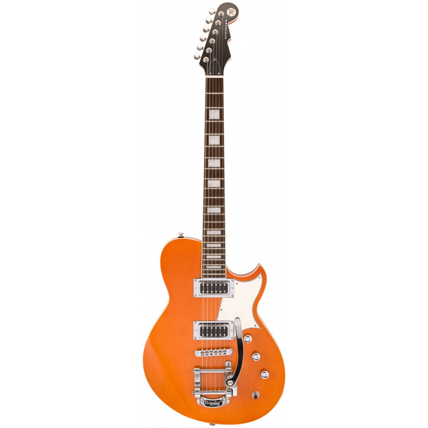 Reverend - Contender RB Electric Guitar - Rock Orange Gloss Finish