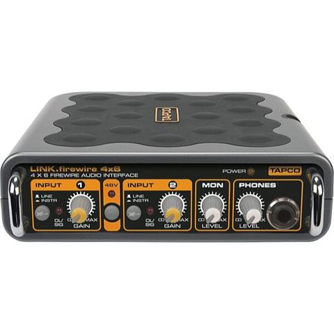 Link.Firewire 4x6 Computer Audio Interface 120V - Tapco