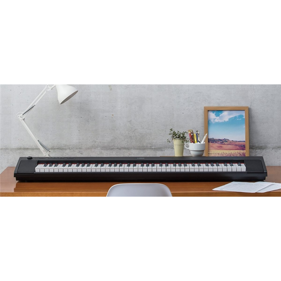 Yamaha - Piaggero NP-32 - 76-Key Piano w/Speakers - Black Finish Yamaha - Piaggero NP-32 - 76-Key Piano w/Speakers - Black Finish