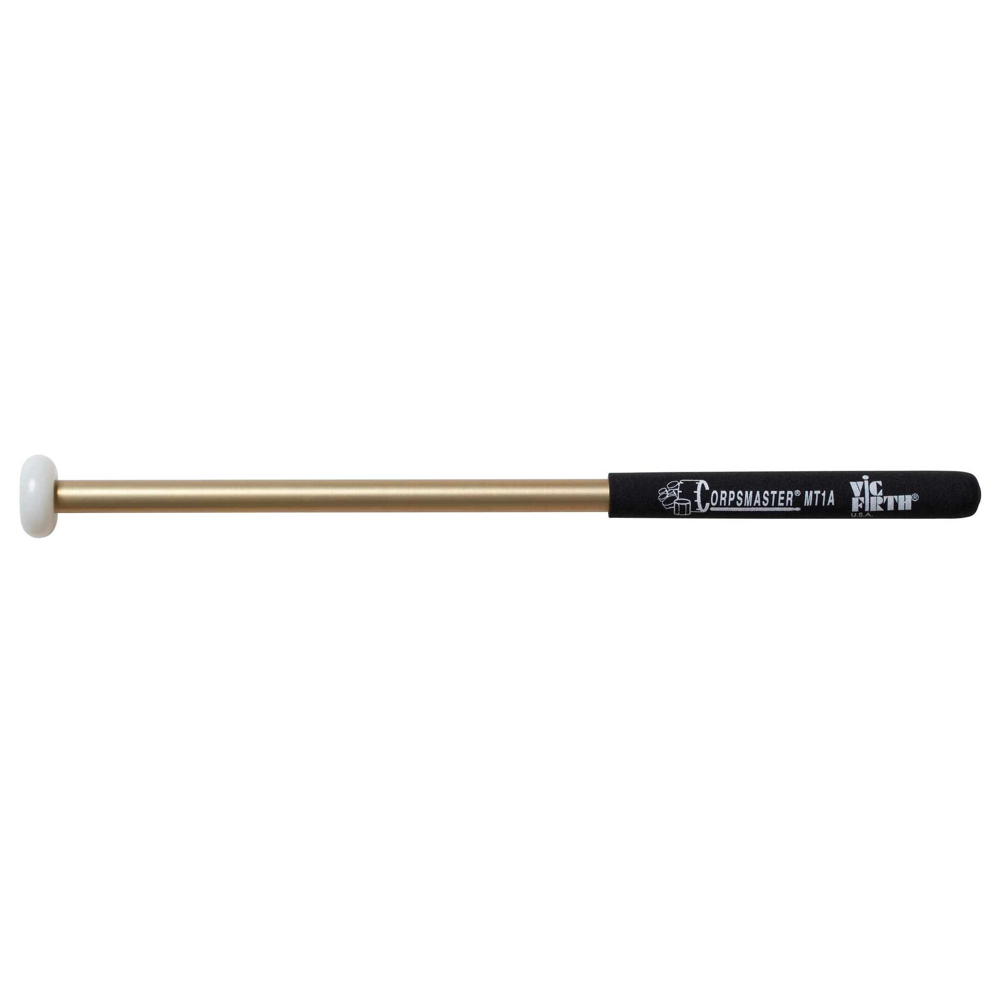 Vic Firth MT1A - Corpsmaster Multi-Tenor - Extra Hard Mallets (1 Pair)