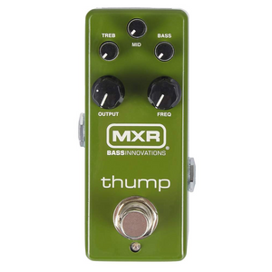 MXR Thump Bass Preamp Pedal - Green Finish